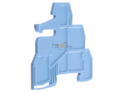 View on the left Weidmller WHP WDL2.5/S BL End/partition plate for terminal block 
