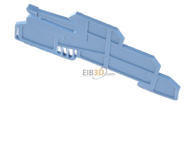 View up front Weidmller WHP WDL2.5/S BL End/partition plate for terminal block 
