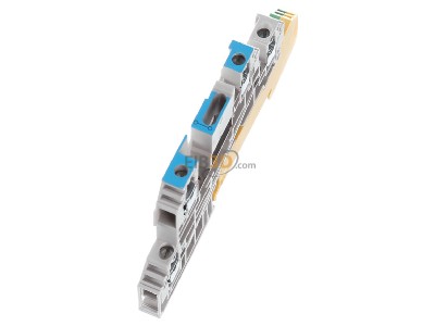View top left Weidmller WDL 2.5/N/L/PE Feed-through terminal block 6mm 
