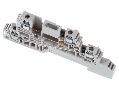 View up front Weidmller WDL 2.5/L/L Installation terminal block 6,1mm 32A 
