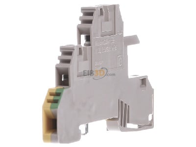 View on the right Weidmller WDL 2.5/S/L/L/PE Installation terminal block 6mm 24A 3-p 
