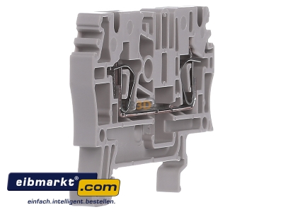 Ansicht links Weidmller ZDU 2.5 Durchgangsklemme beige 