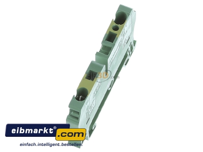 View top right Weidmller ZPE 4 Ground terminal block 1-p 6mm
