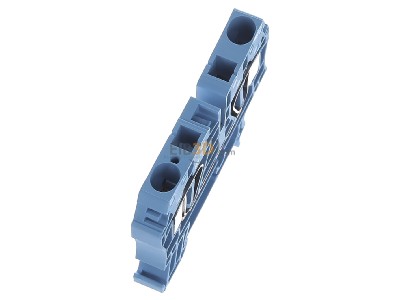 Ansicht oben links Weidmller ZDU 6 BL Durchgangsklemme 6qmm bl 