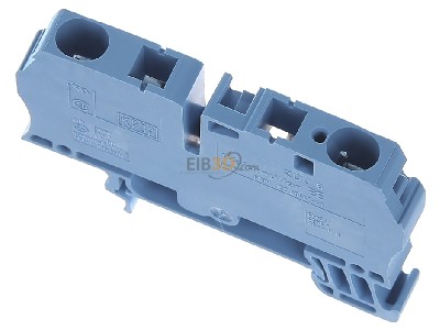 Ansicht oben hinten Weidmller ZDU 6 BL Durchgangsklemme 6qmm bl 