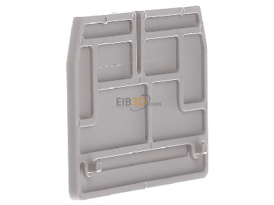 View on the left Weidmller ZAP/TW 4 End/partition plate for terminal block 
