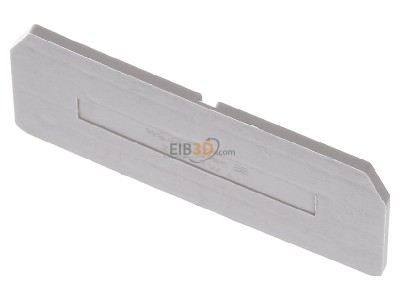 Top rear view Weidmller ZAP/TW 4 End/partition plate for terminal block 
