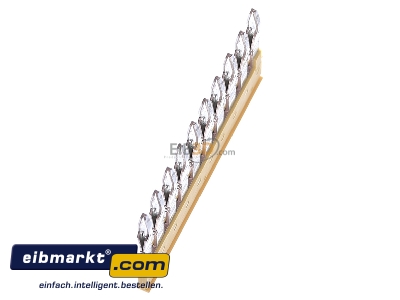 View top left Weidmller ZQV 2.5/10 Cross-connector for terminal block 10-p
