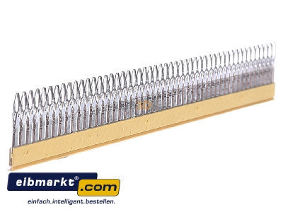 View on the left Weidmller ZQV 2.5/50 Cross-connector for terminal block 50-p - 
