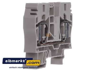 Ansicht links Weidmller ZDU 10 Durchgangsklemme beige 10qmm 