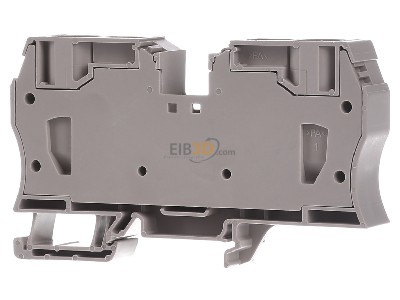Frontansicht Weidmller ZDU 35 Durchgangsklemme 35qmm beige 
