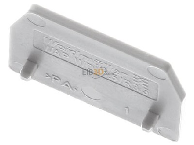 Ansicht oben vorne Weidm�ller WAP WDU1.5/R3.5 Abschlu�platte 