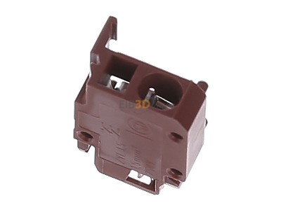 Top rear view Weidmller ZVL 1.5 BR Terminal strip 1-p 
