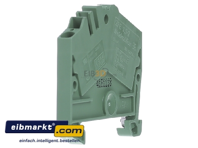 View on the right Weidmller ZPE 2.5-2/3AN Ground terminal block 1-p 5mm - 
