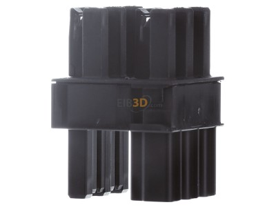 Ansicht rechts WAGO 770-607 Verteiler 250V 25A 3p. schwarz 