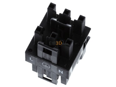 Ansicht oben vorne WAGO 770-607 Verteiler 250V 25A 3p. schwarz 