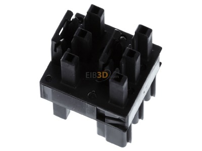 Ansicht oben rechts WAGO 770-607 Verteiler 250V 25A 3p. schwarz 
