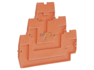 Ansicht links WAGO 870-569 Abschluplatte 2mm orange 