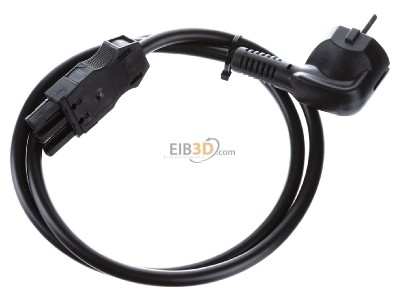 Top rear view WAGO 771-9993/306-101 Patch cord building installation 3-pole 
