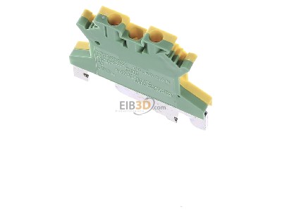 Top rear view Phoenix USLKG 2,5 N Ground terminal block 1-p 5,2mm 
