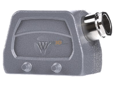 Front view Wieland 70.350.1035.0 Plug case for industry connector 
