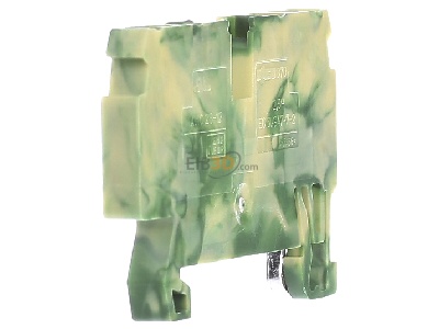Ansicht rechts WAGO Kontakttechnik 870-837 Schutzleiterklemme 0,08-2,5/4qmm gn/ge 