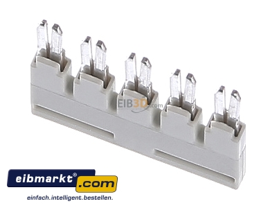 Top rear view WAGO Kontakttechnik 870-405 Cross-connector for terminal block 5-p
