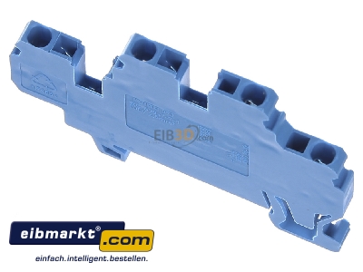 Top rear view WAGO Kontakttechnik 870-504 Feed-through terminal block 5mm 24A
