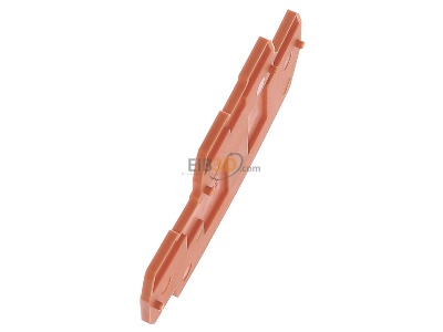 Ansicht oben rechts WAGO 870-519 Abschluss-/Zwischenplatte 2mm, orange 