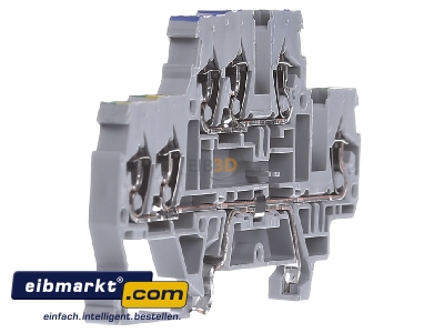 View on the left WAGO Kontakttechnik 870-535 Ground terminal block 2-p 5mm - 
