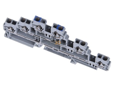 View up front WAGO 870-553 Installation terminal block 5mm 24A 3-p 
