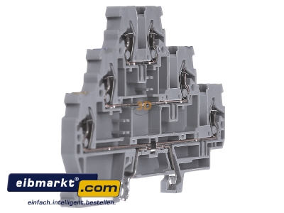 View on the left WAGO Kontakttechnik 870-567 Installation terminal block 5mm 24A 3-p
