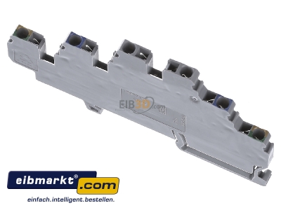 Top rear view WAGO Kontakttechnik 870-567 Installation terminal block 5mm 24A 3-p
