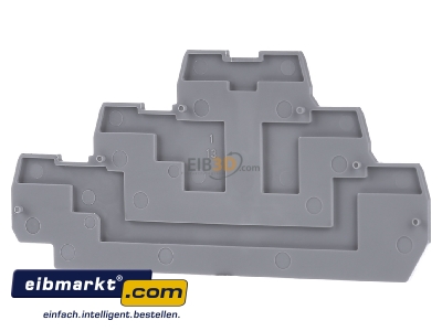 Ansicht hinten WAGO Kontakttechnik 870-568 Abschluss-/Zwischenplatte 2mm, gr 