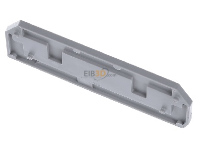 Ansicht oben hinten WAGO 282-325 Abschluplatte grau, 2,5mm dick 