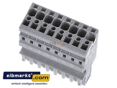 View up front WAGO Kontakttechnik 769-108 Terminal strip 8-p 
