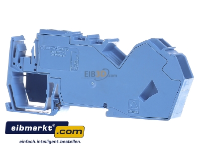 Frontansicht WAGO Kontakttechnik 785-613 N-Trennklemmen 35,0 qmm, blau 