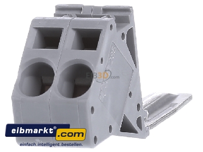 Frontansicht WAGO Kontakttechnik 285-407 Potenzialabgriff f.95qmm Klemmen 