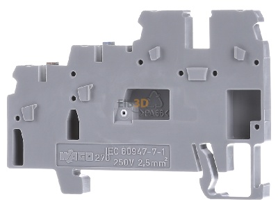 Ansicht hinten WAGO Kontakttechnik 270-560 Initiatorenklemme 0,08-2,5qmm, 3L. 
