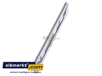 Ansicht oben links WAGO Kontakttechnik 284-308 Abschluplatte grau 