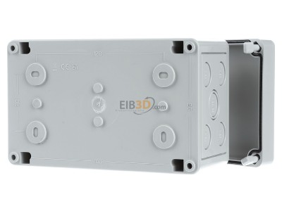 Back view Spelsberg RK 4/18 K-18x4 Surface mounted terminal box 
