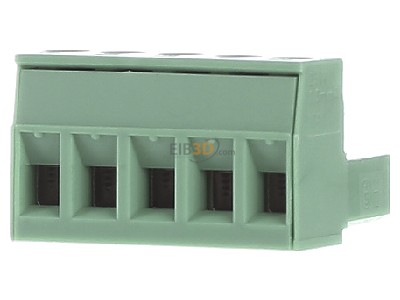Front view Phoenix MSTB 2,5/ 5-ST-5,08 Cable connector for printed circuit 
