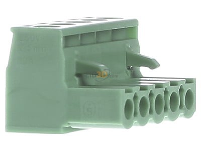 View on the right Phoenix MSTB 2,5/ 5-ST-5,08 Cable connector for printed circuit 
