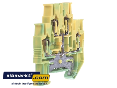 View on the left Phoenix Contact STTB 2,5-PE Ground terminal block 2-p 5,2mm 
