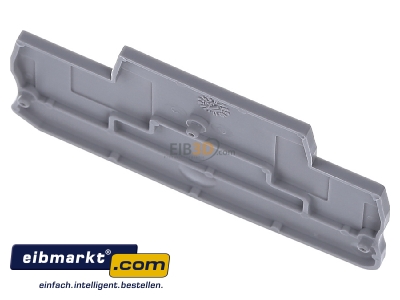 View up front Phoenix Contact D-STTB 2,5 End/partition plate for terminal block
