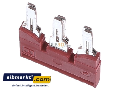 Ansicht oben vorne Phoenix Contact FBS  3-8 Steckbrcke 3pol. 