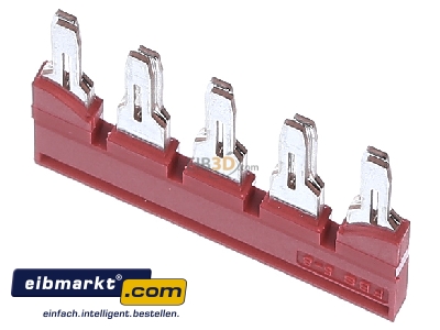 Ansicht oben vorne Phoenix Contact FBS  5-8 Steckbrcke 5p. rt FBS 5-8