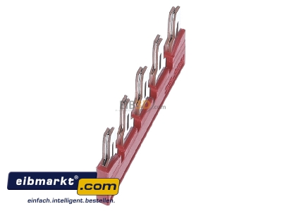 Ansicht oben links Phoenix Contact FBS  5-8 Steckbrcke 5p. rt FBS 5-8