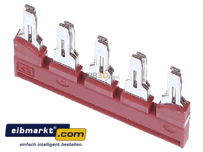 Ansicht oben hinten Phoenix Contact FBS  5-8 Steckbrcke 5p. rt FBS 5-8