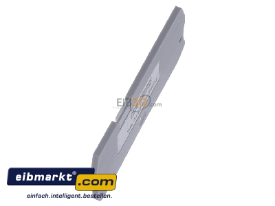 View top left Phoenix Contact D-ST 2,5-TWIN End/partition plate for terminal block
